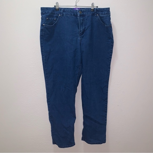 Plus Just my Size Medium Wash Classic Fit Denim Short Size 20WS - Picture 1 of 5